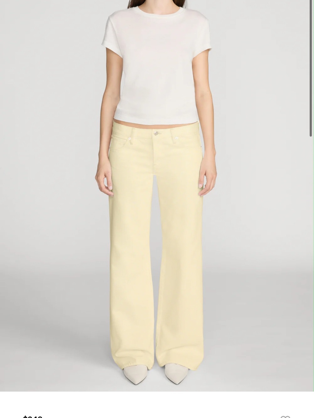 Frame the gray jeans